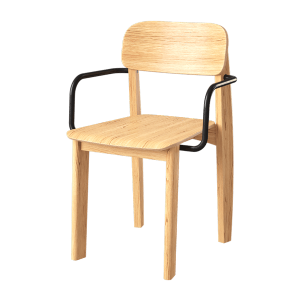 Timber Replica Foundation Chair Model