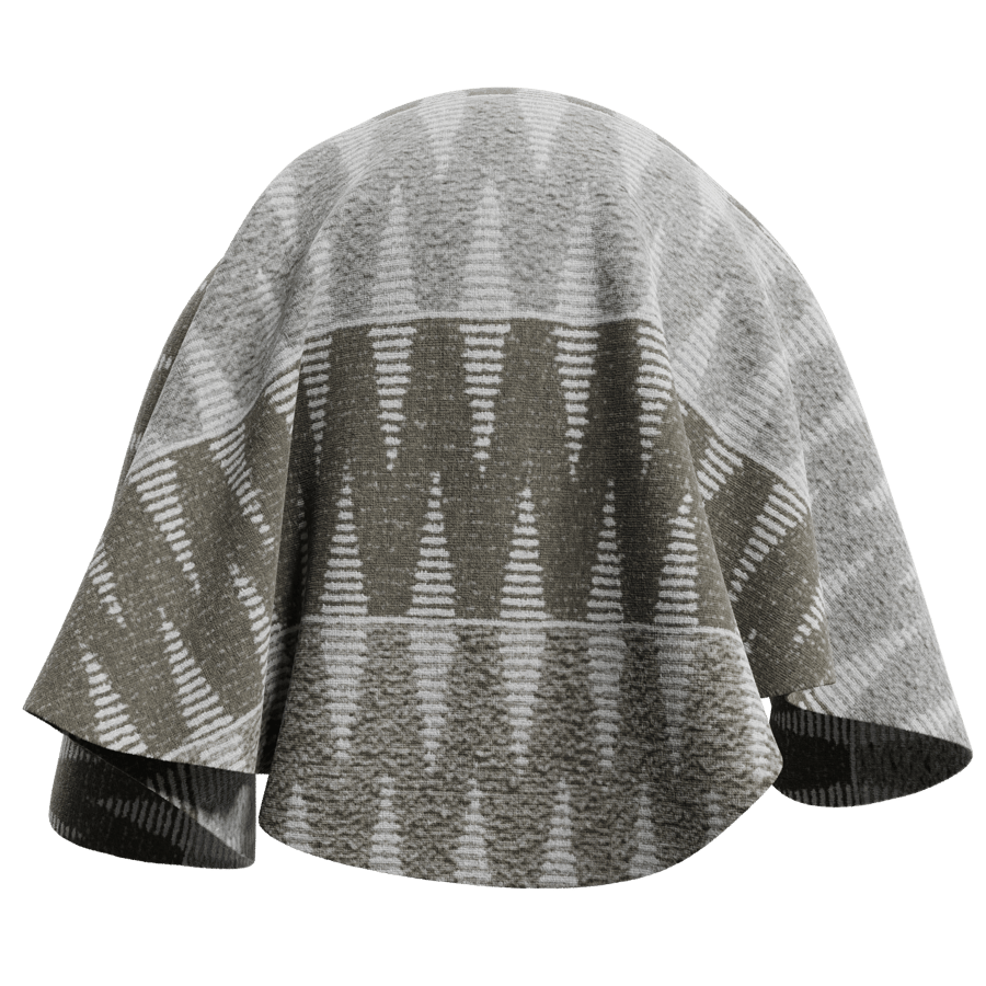 Geometric Jacquard Upholstery Fabric Texture