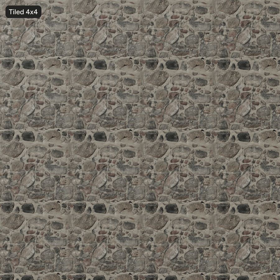 Texture Muro in Pietra a Spacco, Grigio