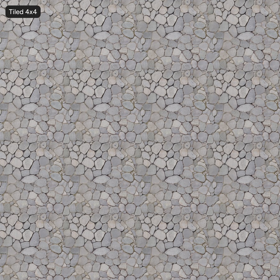 Textura de calçada de paralelepípedos, cinza