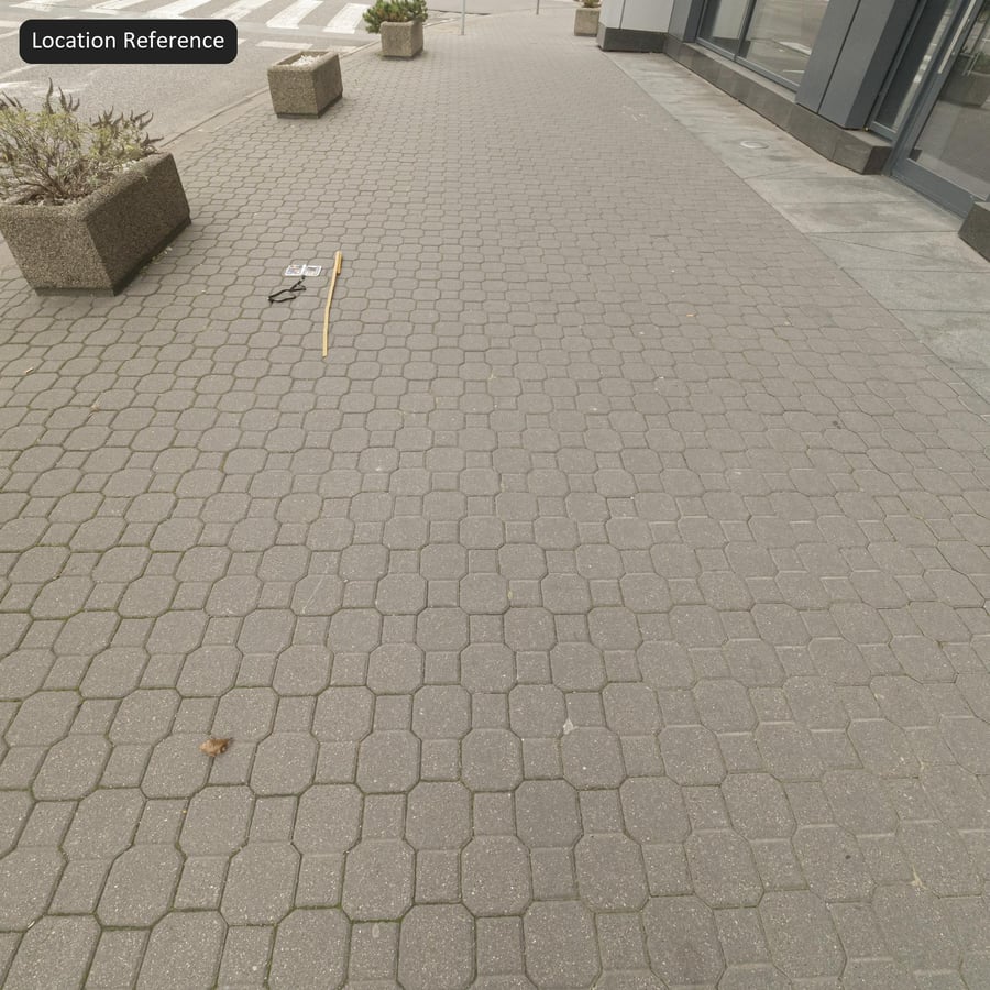 Interlocking Paver Texture, Grey