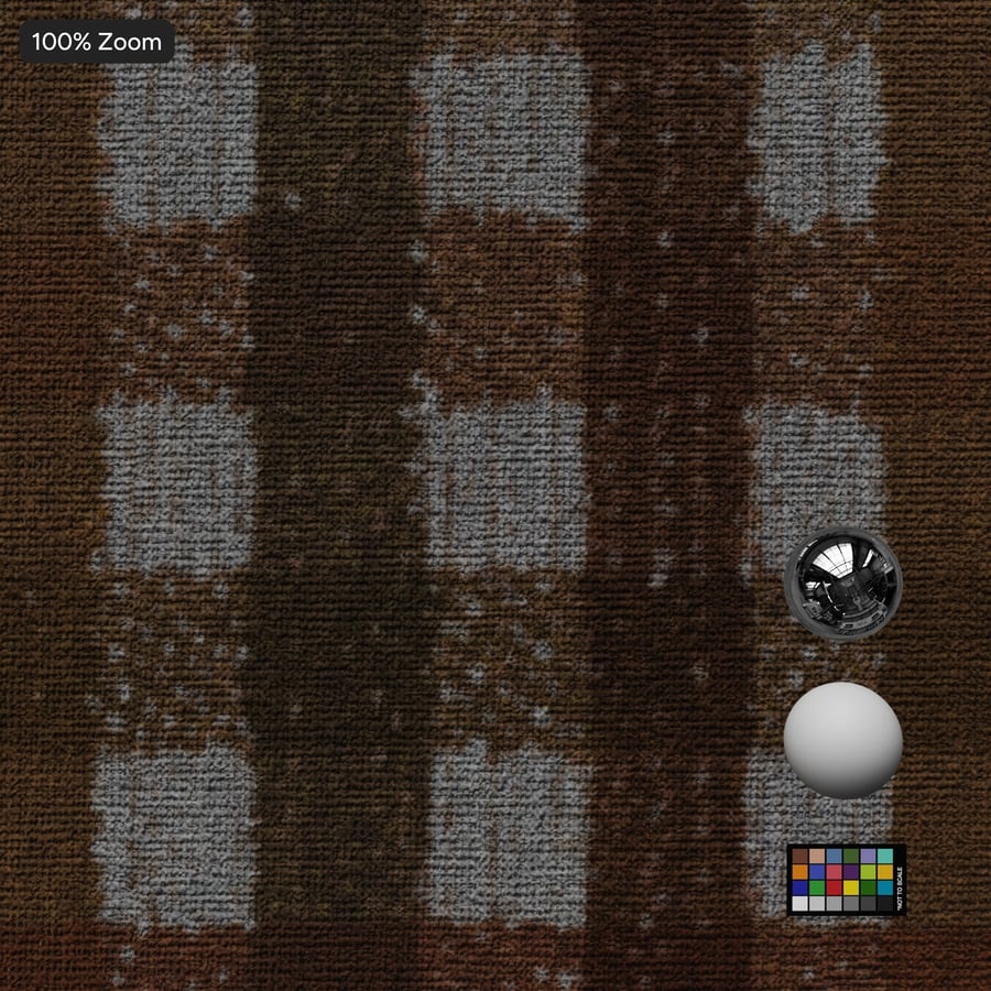 Plaid Upholstery Fabric Texture