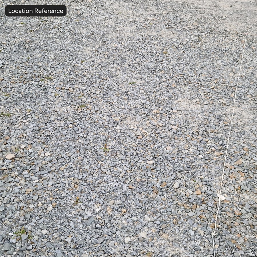 Texture de gros graviers