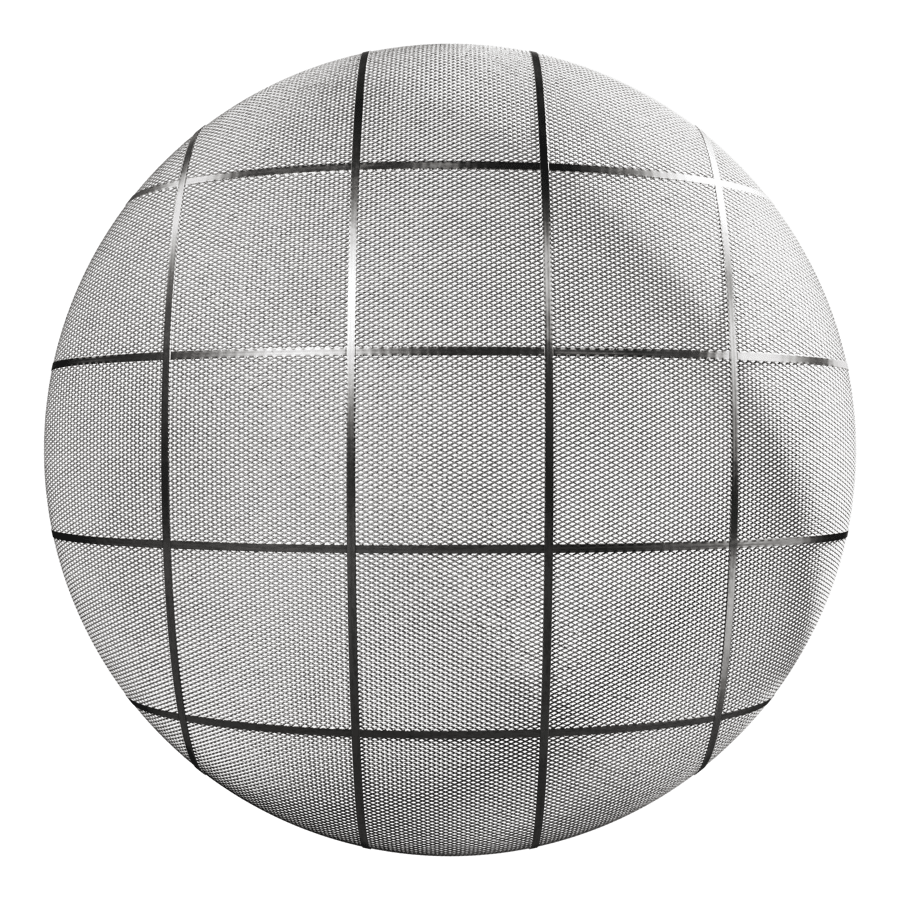 Chrome Metal Mesh Grid Acoustic Panel Texture