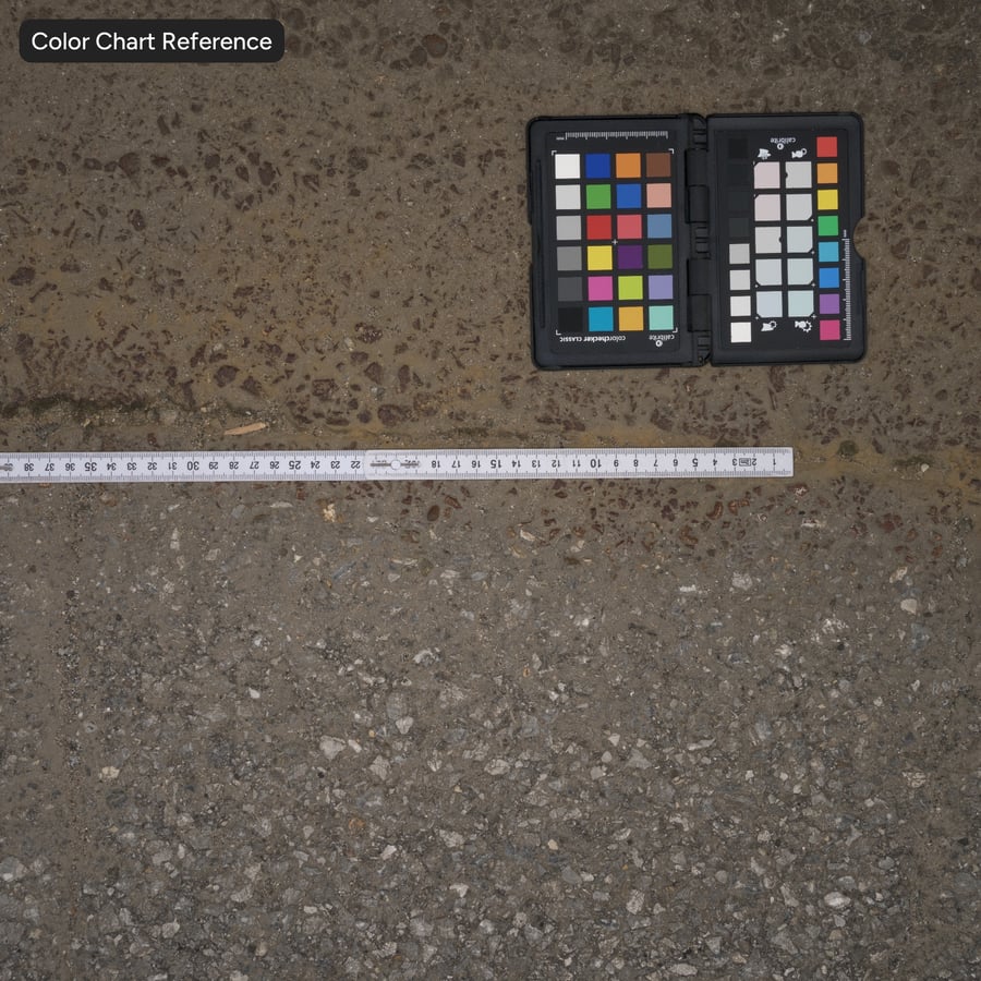 Gebarsten ruwe asfalttextuur