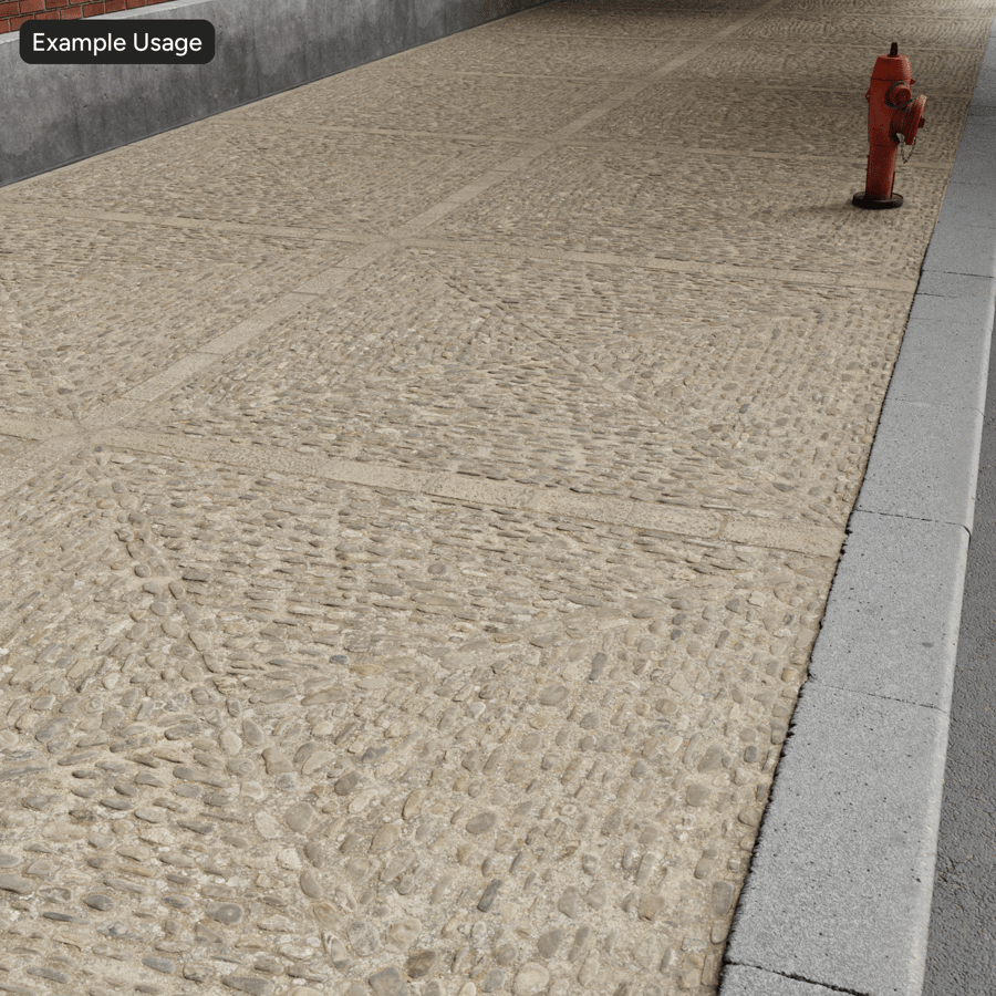 Dekoratív közepes kavicsos kavicskő textúra