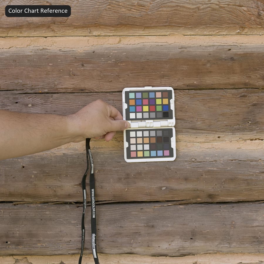 Текстура стіни сайдингу з дерев'яної колоди в сільському стилі