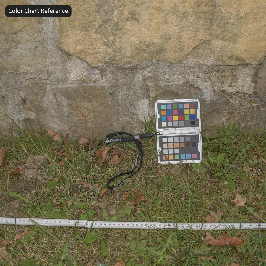 Muurtextuur van verweerde steen