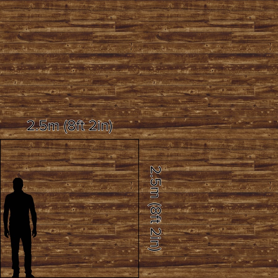 Stained Log Siding Texture, Brown