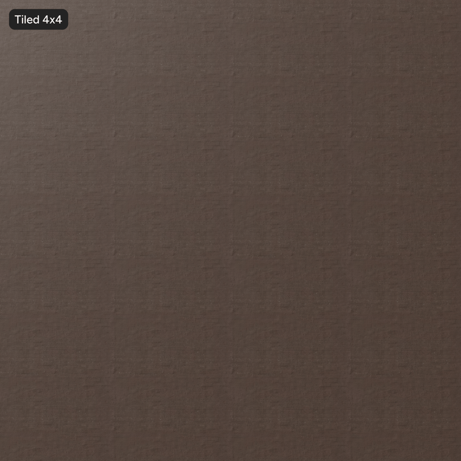 Texture murale en plâtre rainuré peint, brun