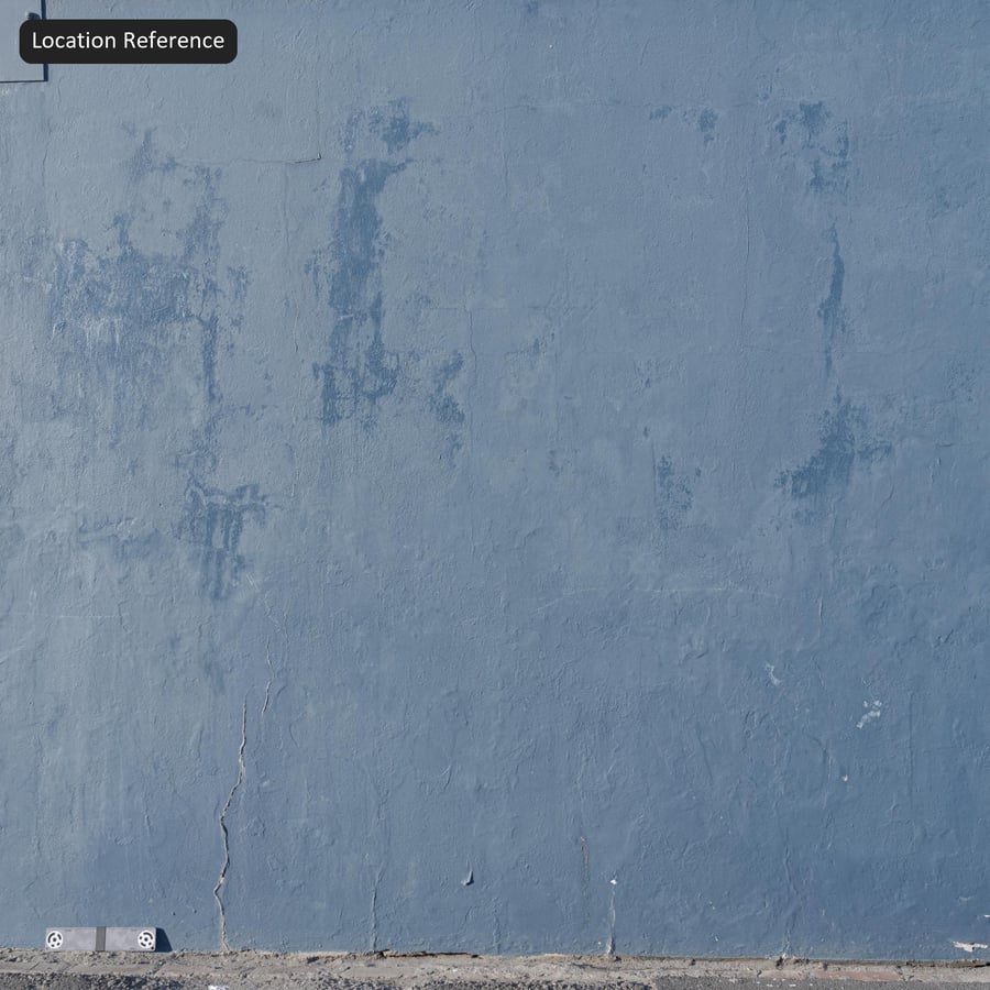 Painted Plaster Texture, Blue Grey