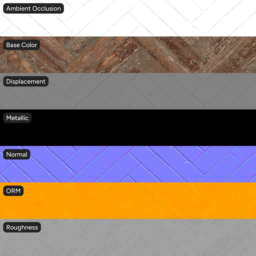 Texture de carreaux de travertin en chevrons