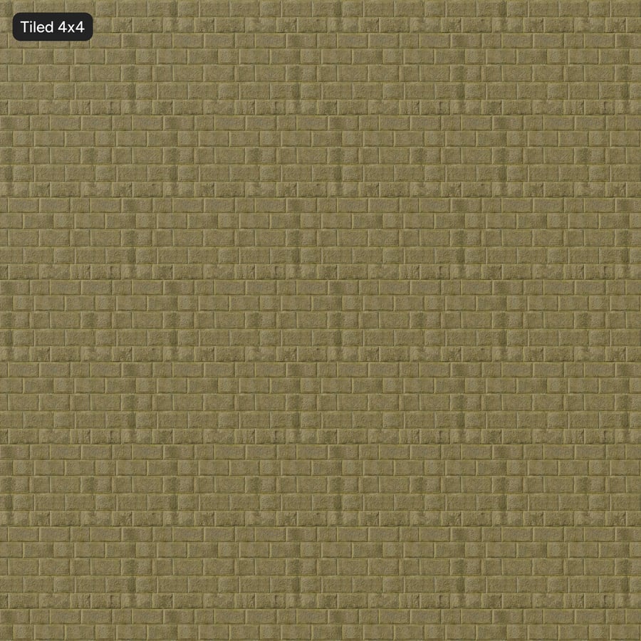 Mossy Aggregate Concrete Block Wall Texture