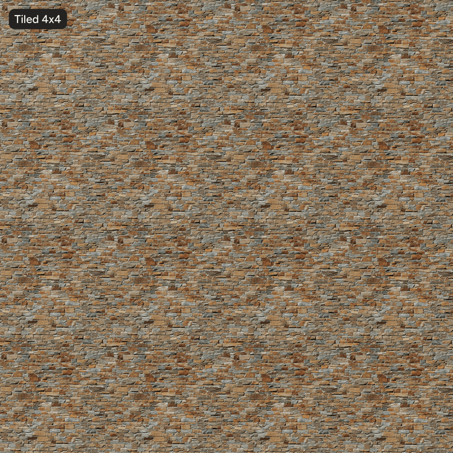 Slate Stone Wall Texture, Multicolor