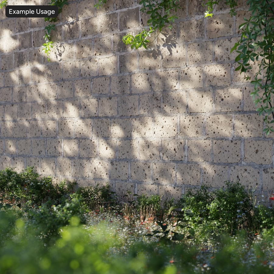 Tuff Stone Block Wall Texture