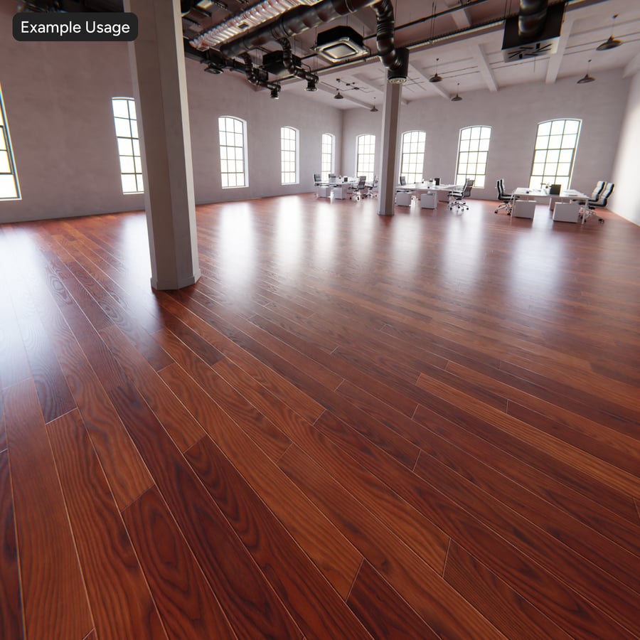Essenhouten plankstructuur, diepe gember