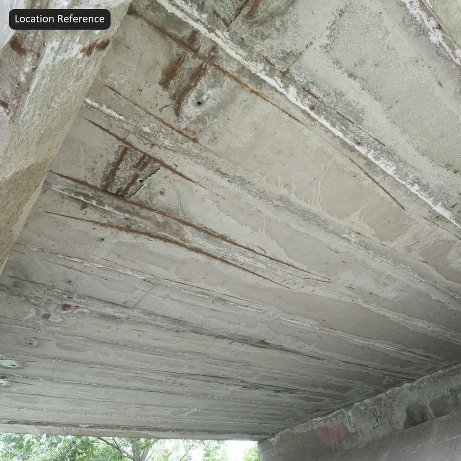 Rust on Weathered Concrete Texture