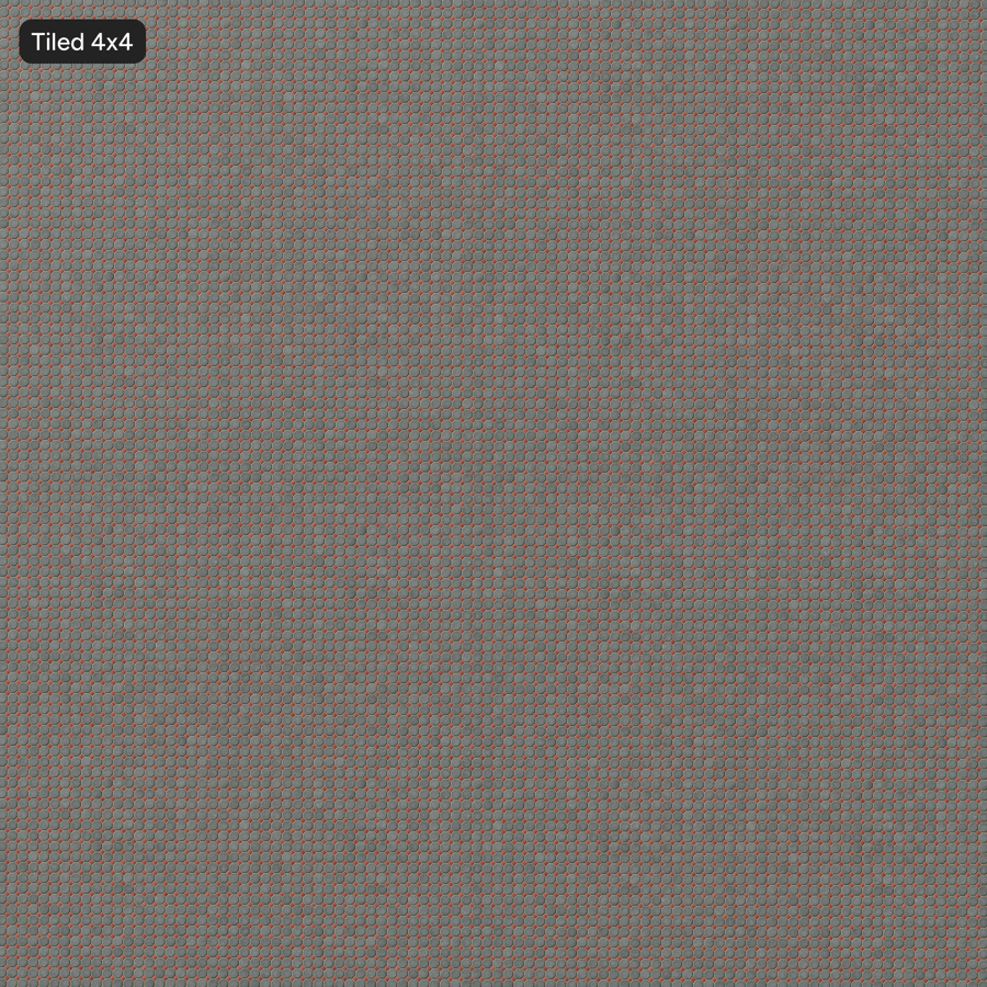 Textura de pavimento octogonal, pontilhado vermelho