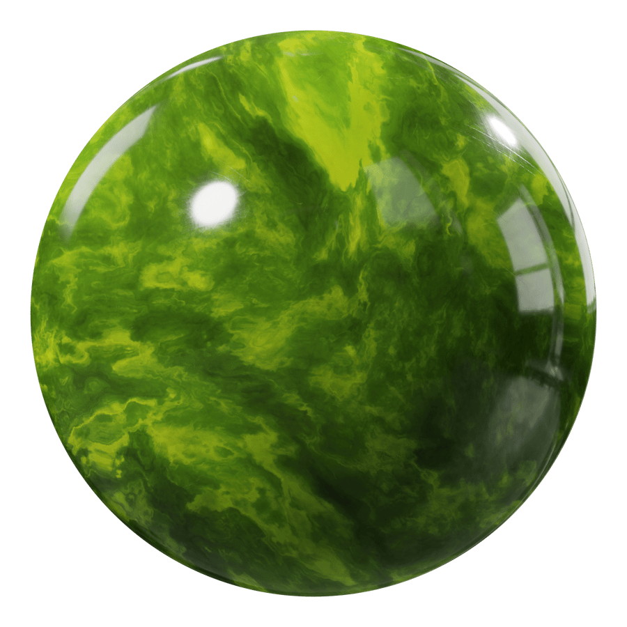 Swirling Bakelite Plastic Texture, Green