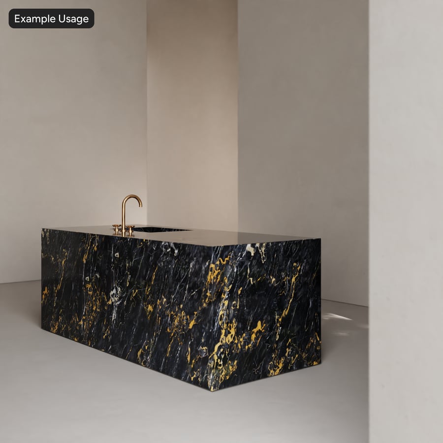 Textura de laje de mármore brilhante, Portoro Gold