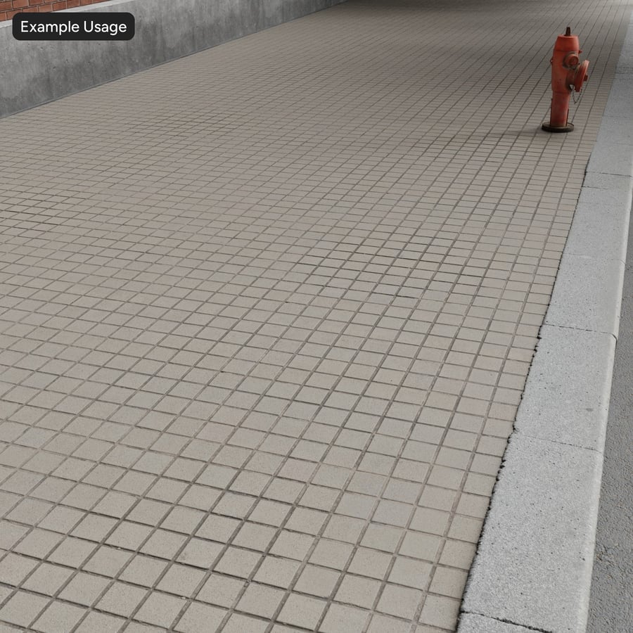 Square Stone Paver Texture