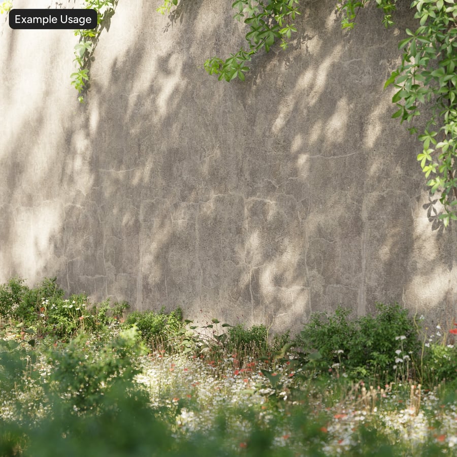 Wandtextuur van verweerd beton