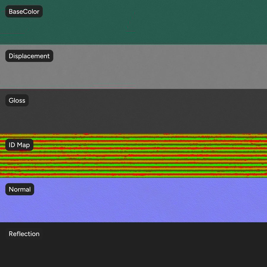 Tecido de lã macio com textura, verde
