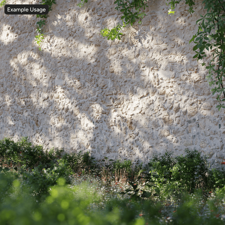 舊瓦砾石墙纹理