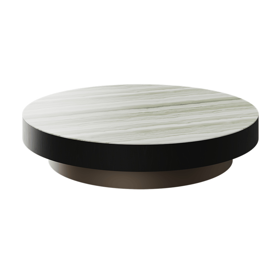 Marble Zebrino Replica Minotti Manhattan Coffee Table Model