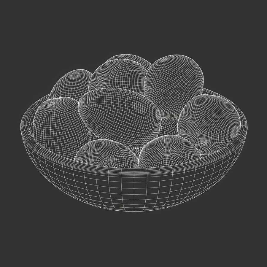 Modelo de fruteira com mangas