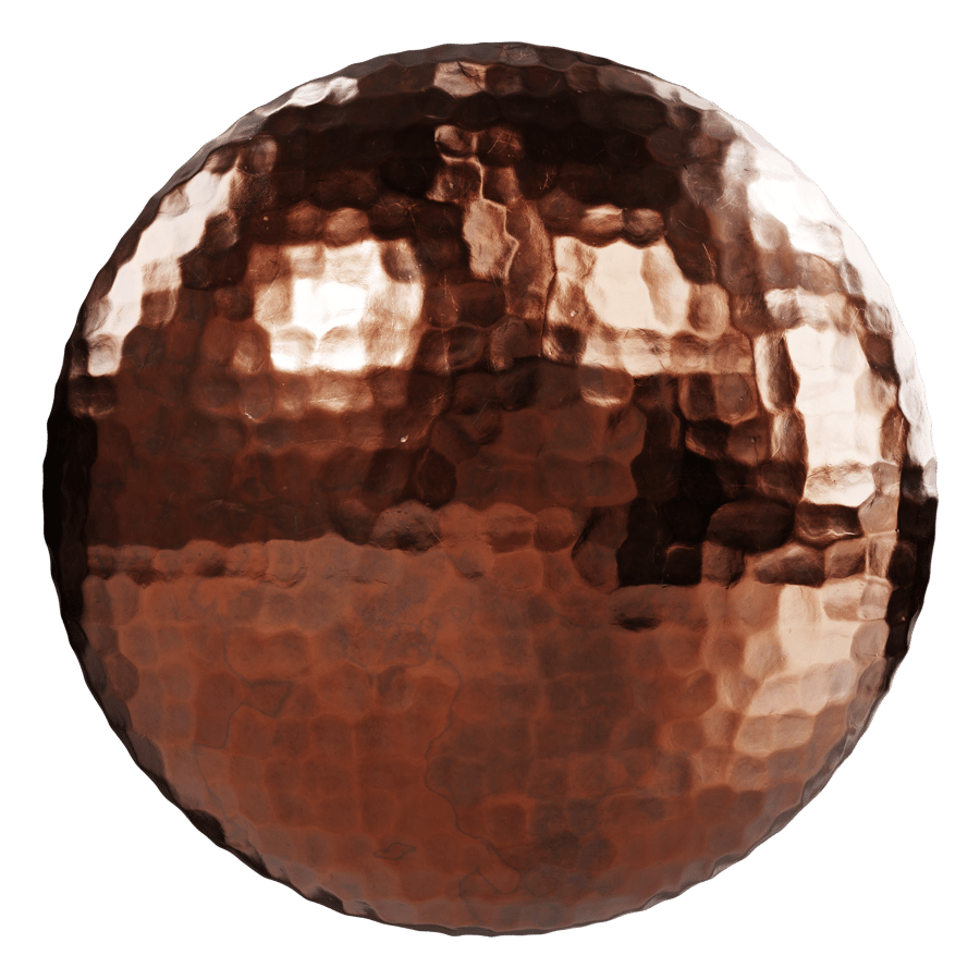 Hammered Copper Metal Texture