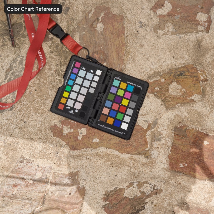 Medium Rubble Stone Sidewalk Texture
