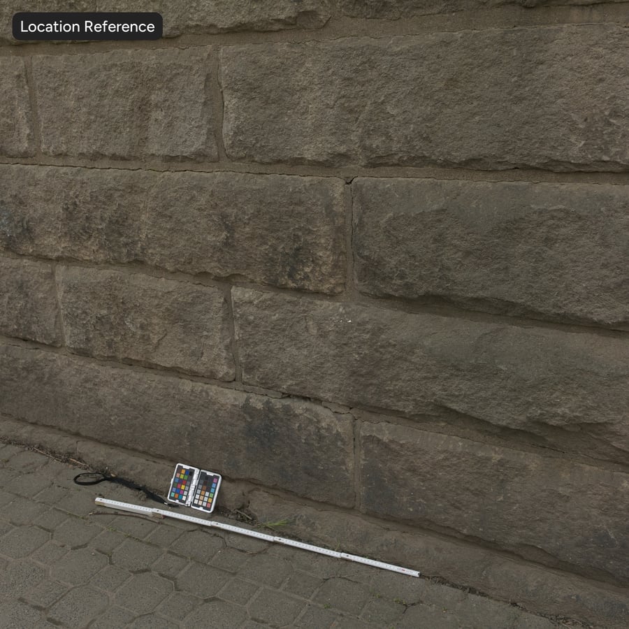 Old English Bond Stone Block Wall Texture