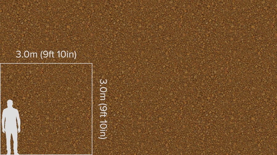 Textura de rochas irregulares compactadas, Sienna
