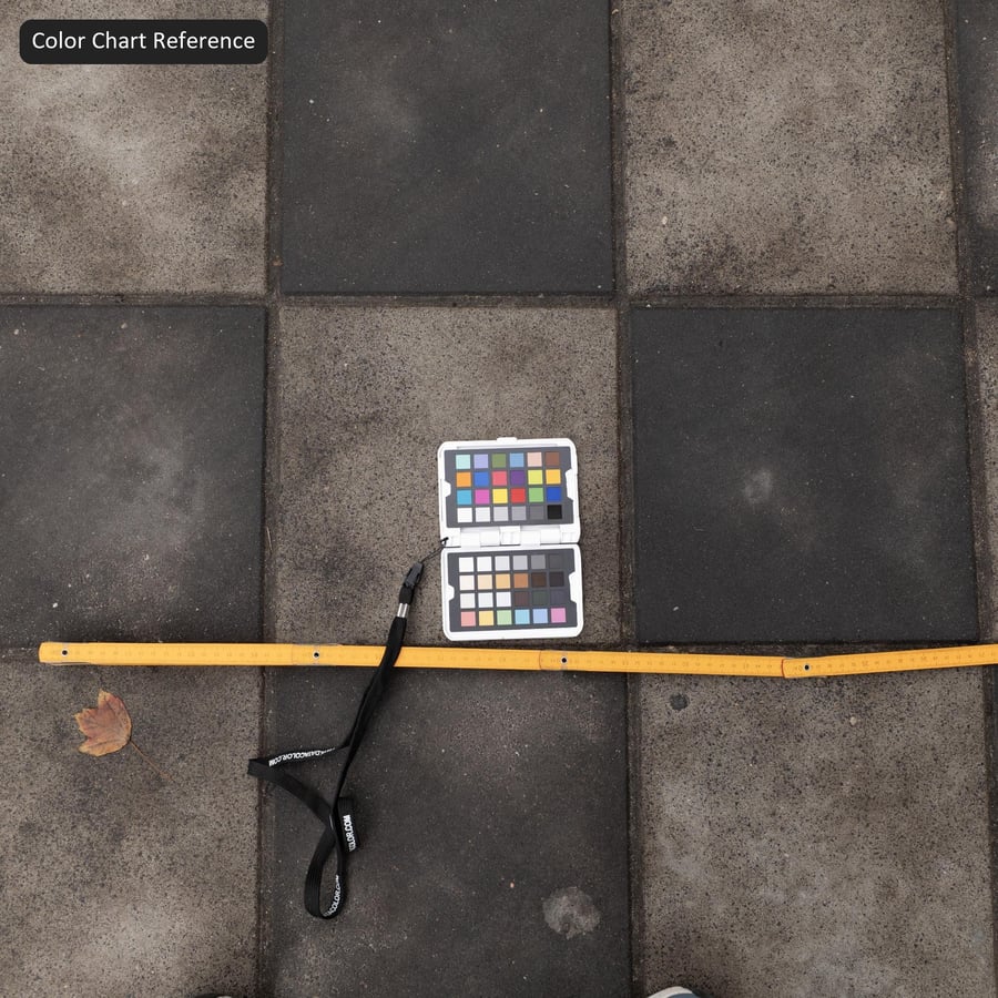 Dirty Square Stone Paver Texture, Checkerboard
