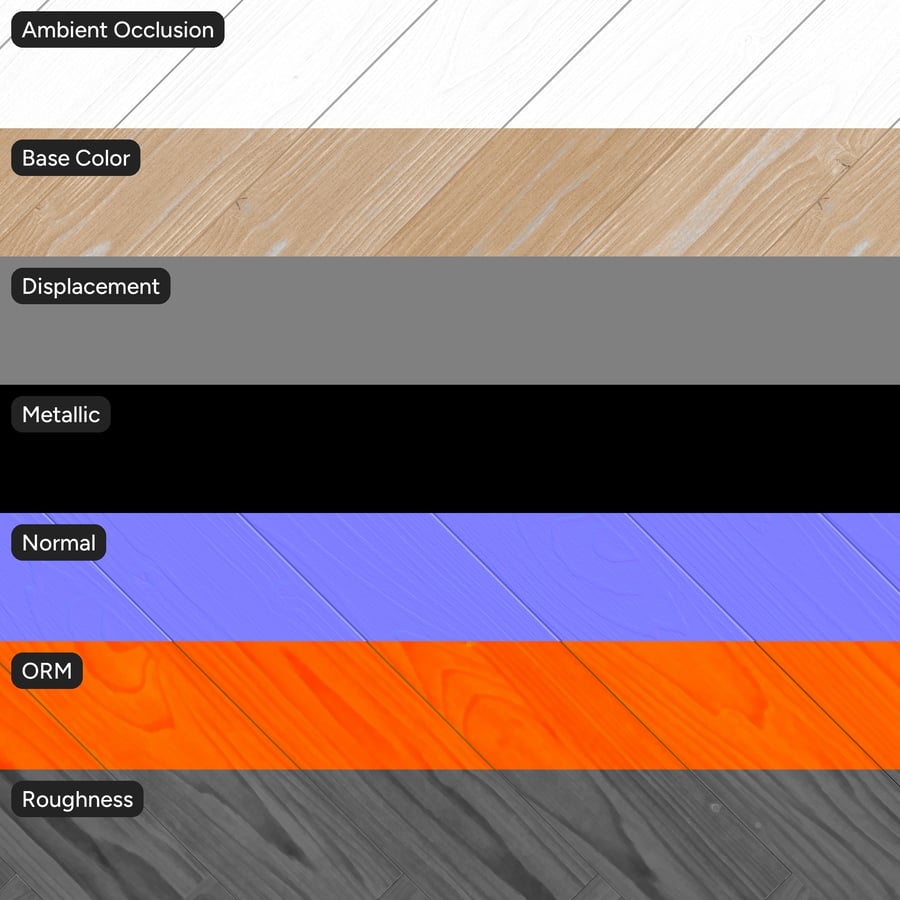 Poliigon Wood Floor Herringbone 9782