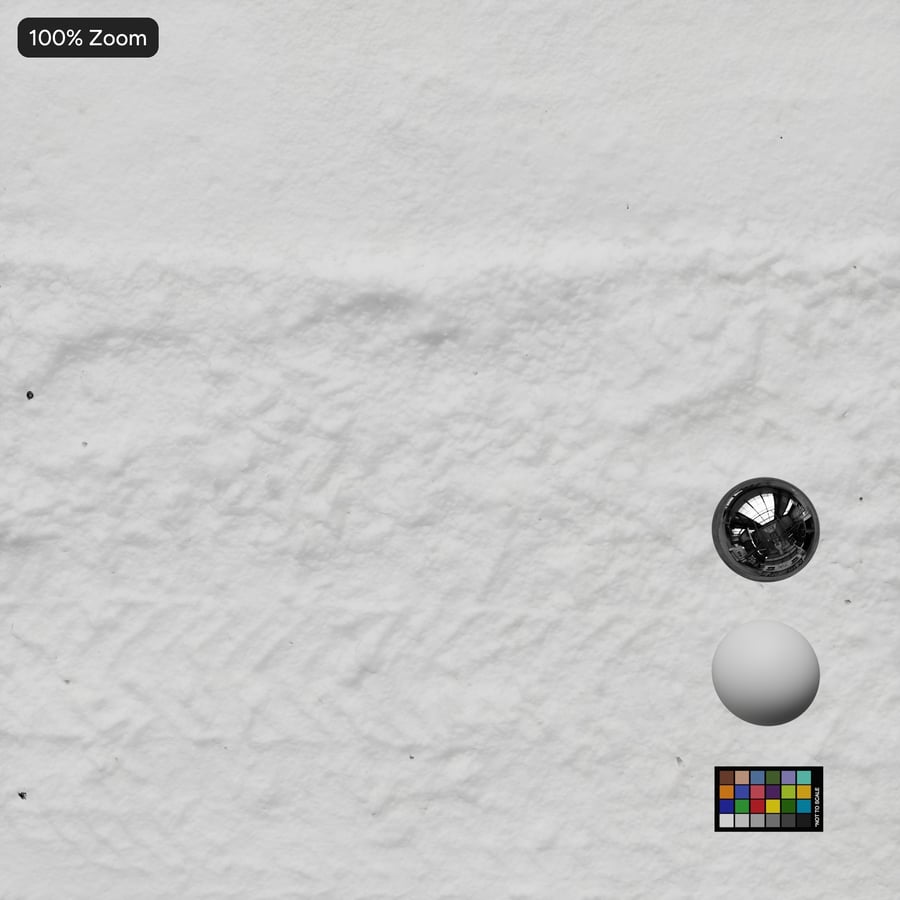 Däckspår på snöig väg Textur