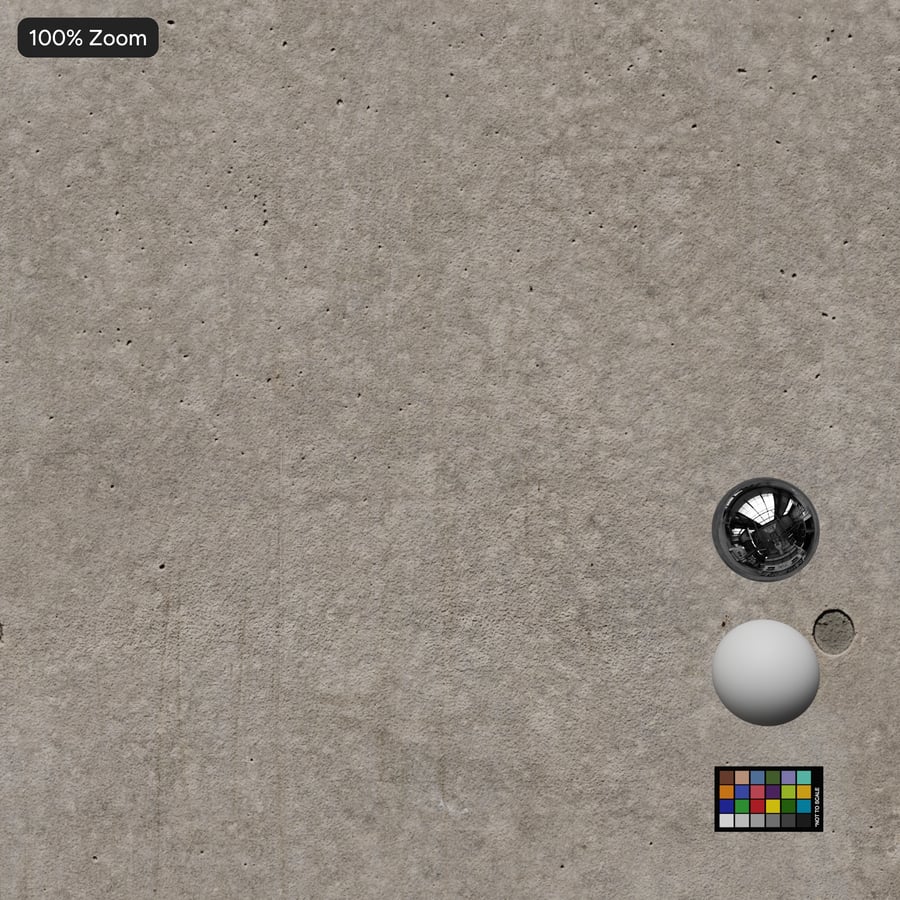 Panel with Tie Hole Concrete Wall Texture