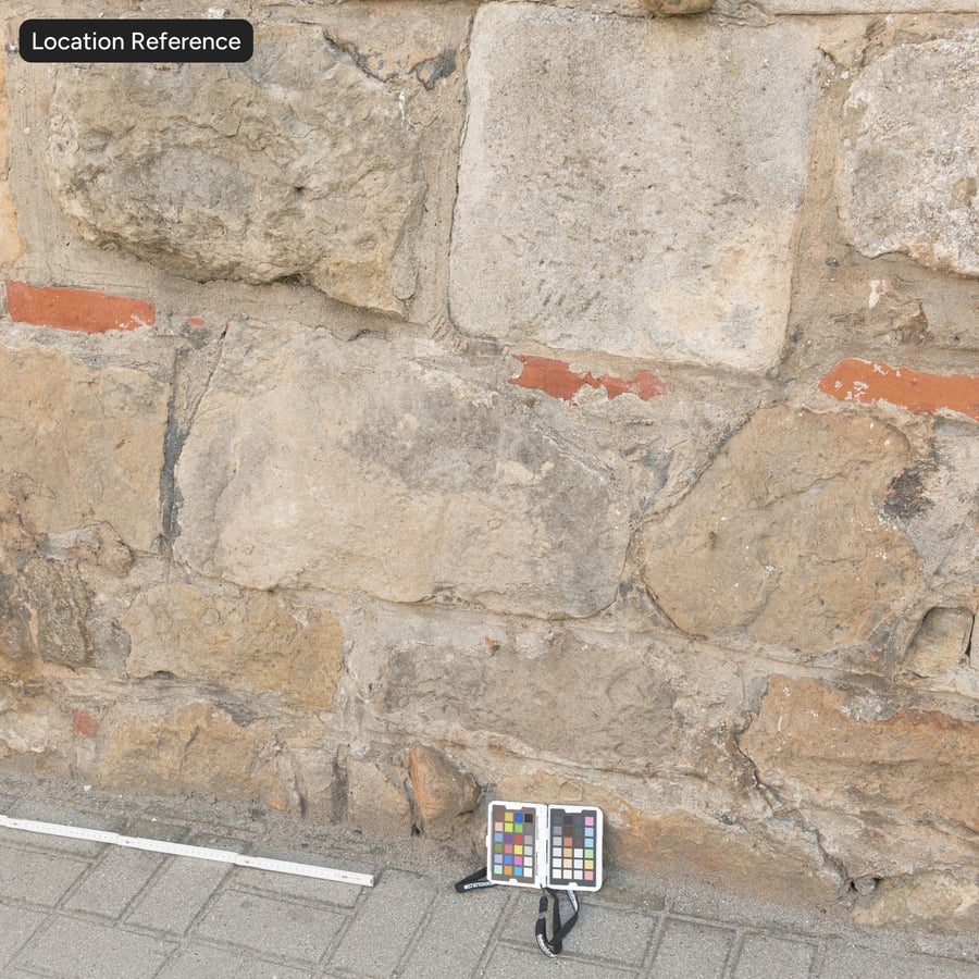 Textura staré kamenné zdi