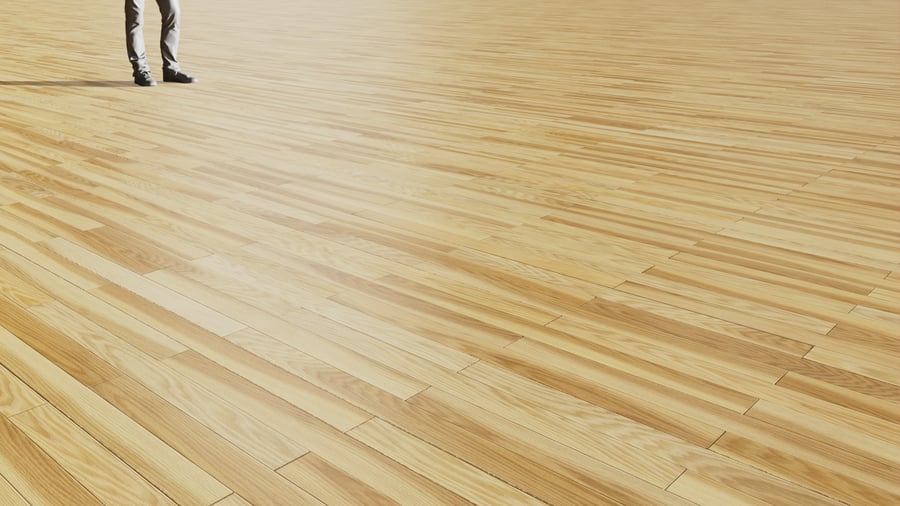 Natural Brick Bond Pattern Beech Wood Flooring Texture