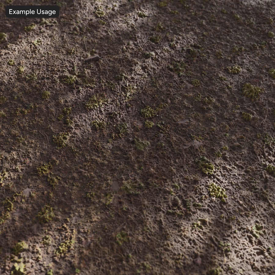 Splotchy Weeds Texture