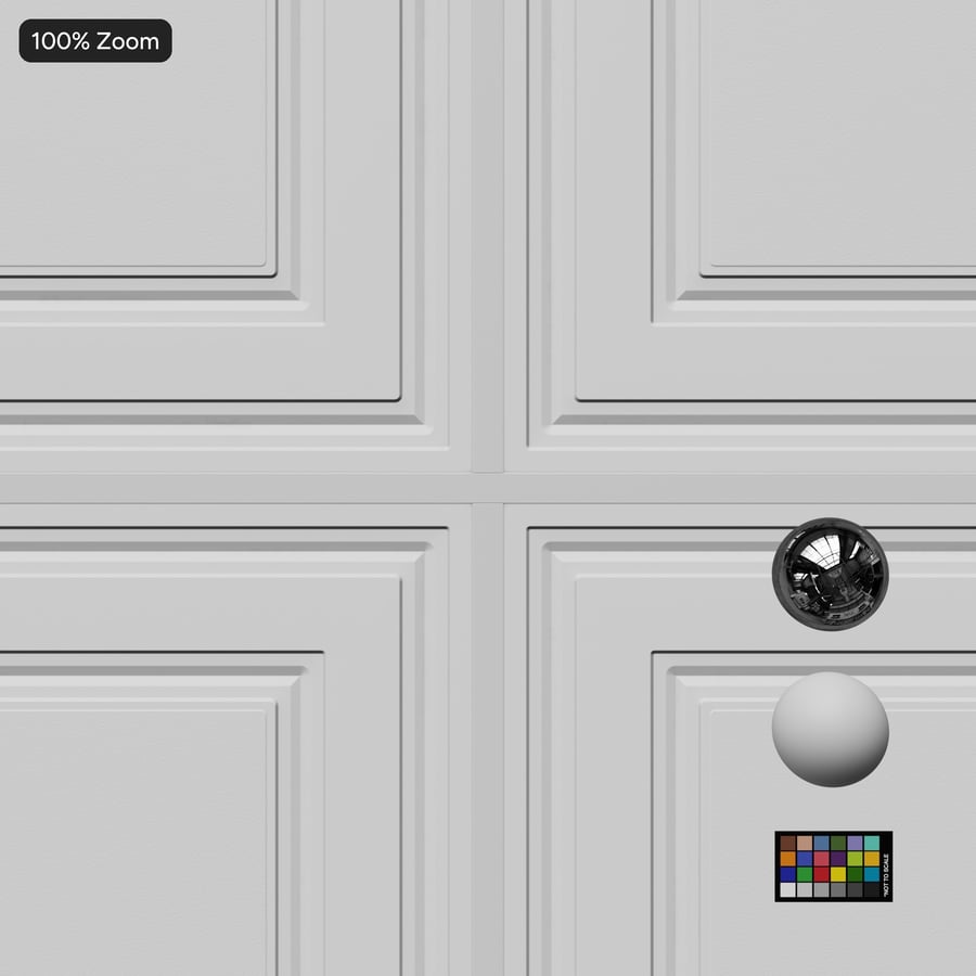 Embossed Vinyl Tile Ceiling Texture, White