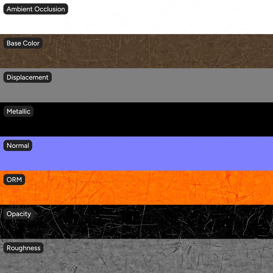 Graffi leggeri misti Texture