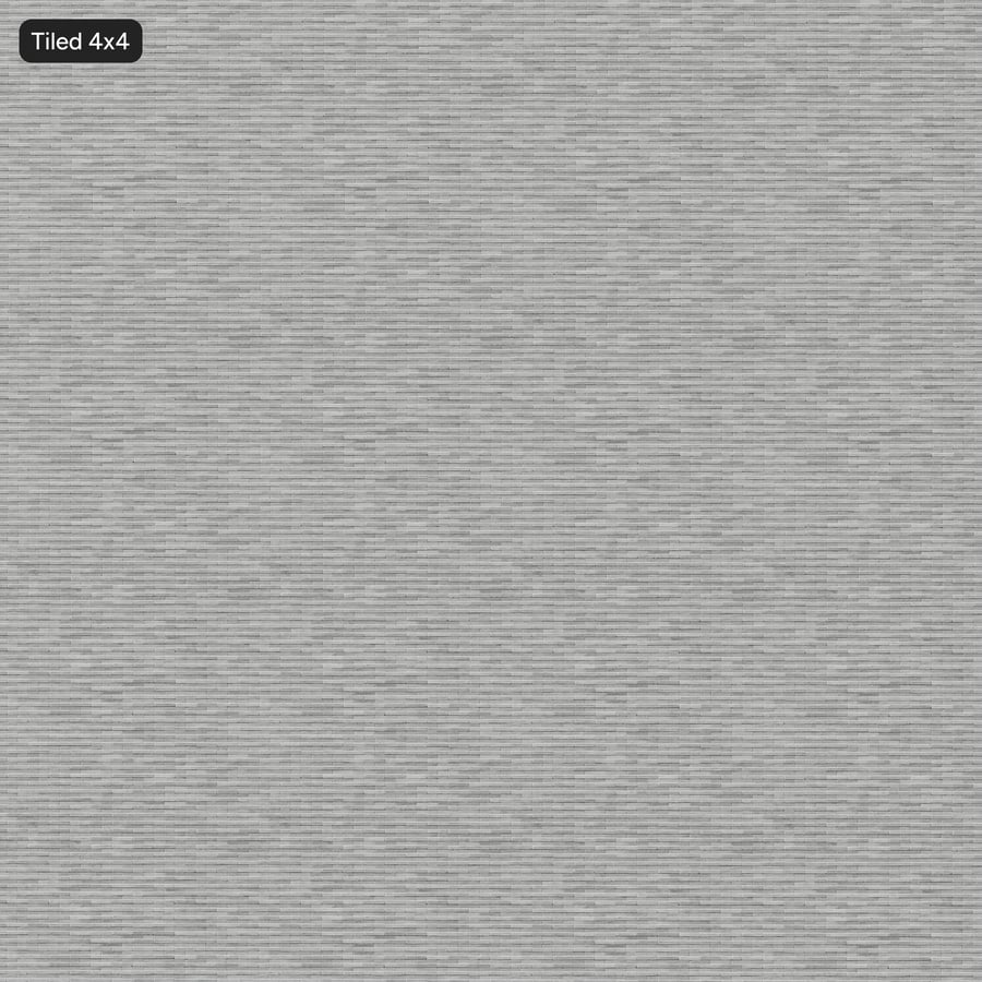 Dragfaced Thin Protruding Running Bond Brick Wall Texture, Grey