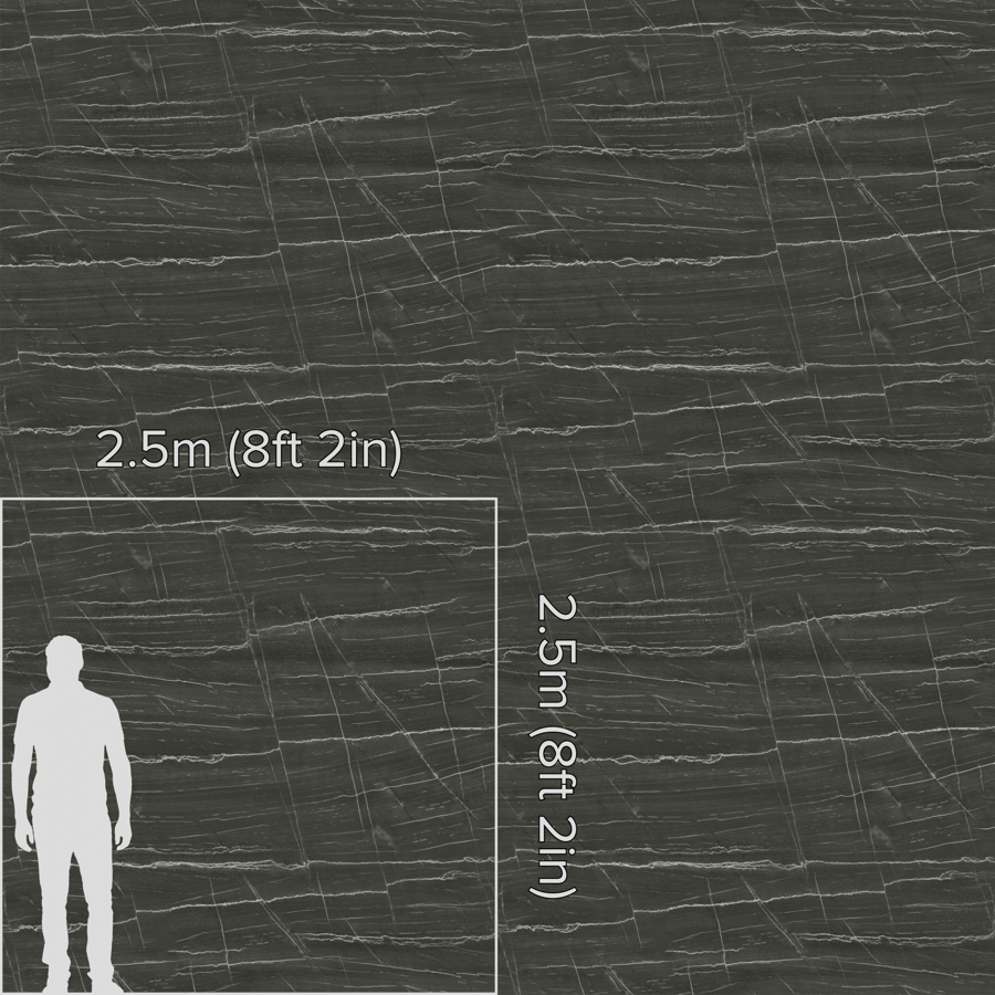 Anthracite Marble Texture, Black