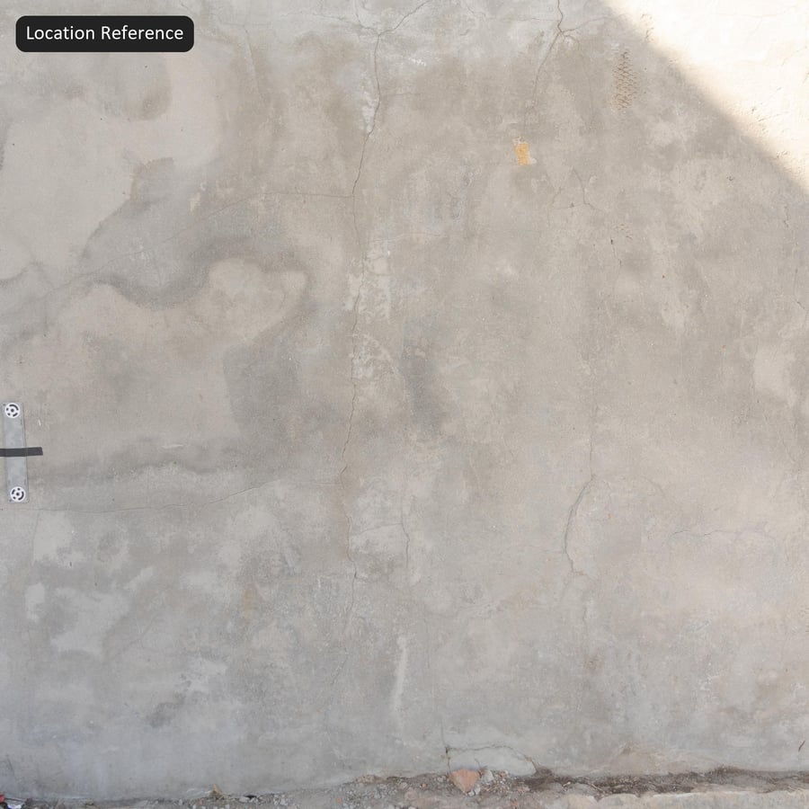 Çatlak Beton Duvar Dokusu, Gri
