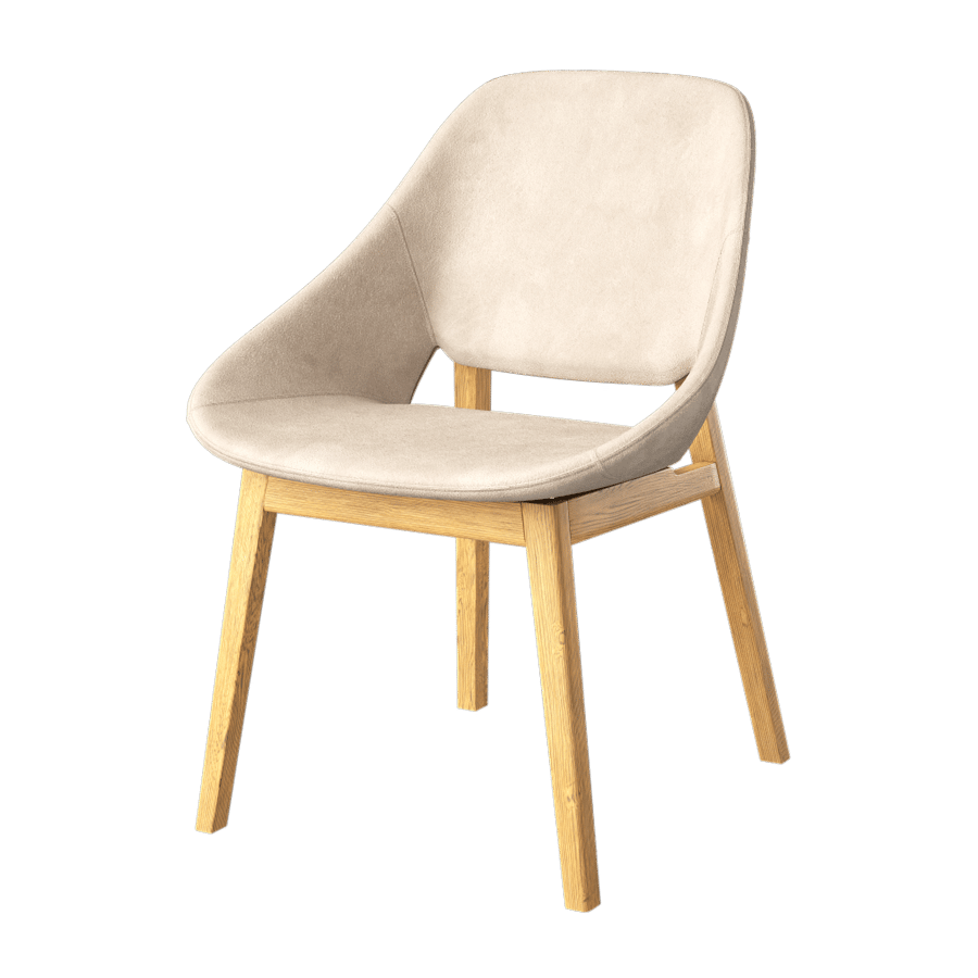 Replica Embrace Chair Model, Cream