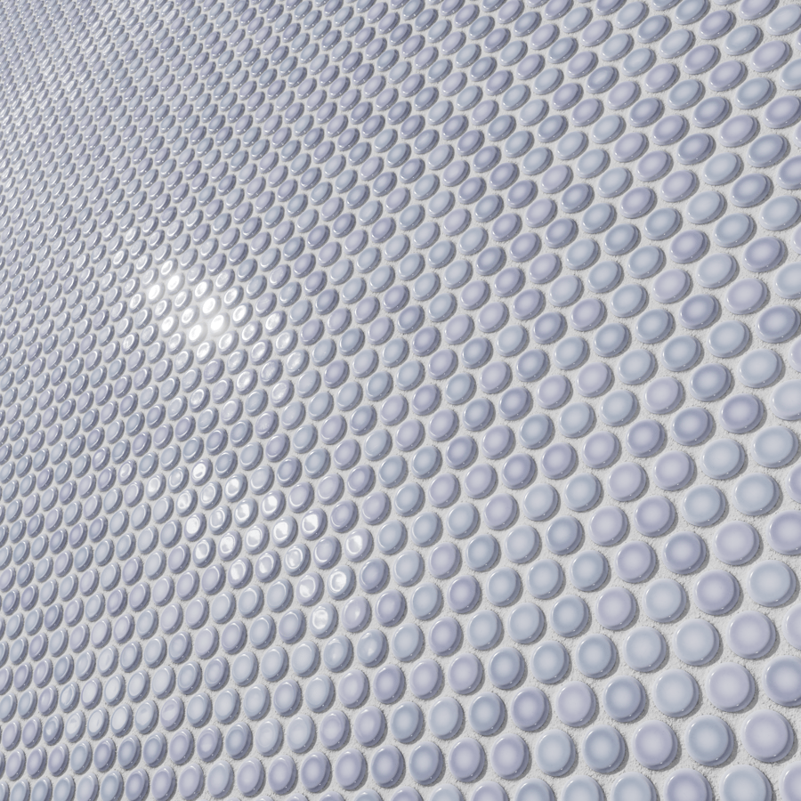 Penny Round Tile Texture, Purple