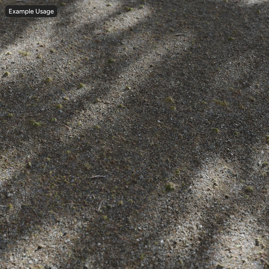 Mossy Gravel Texture
