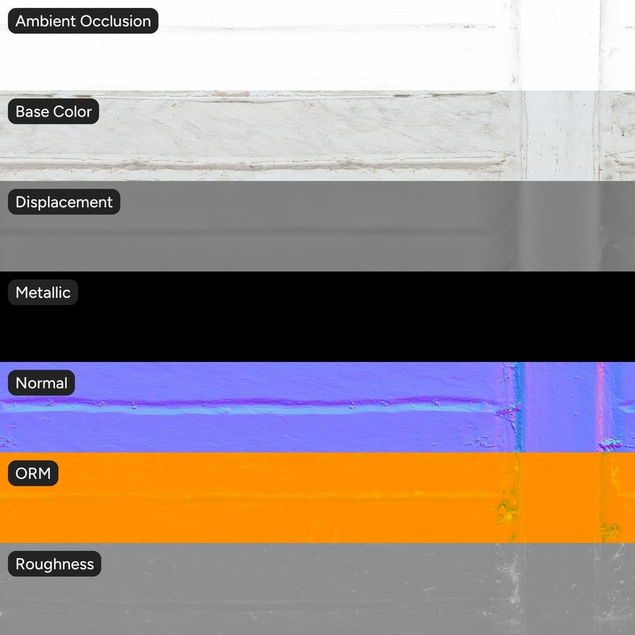 Texture murale du bardage en rondins de bois peint, blanc